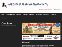Tablet Screenshot of northeasttrading.com